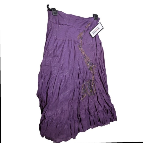 👣4/$20.  Younique ~ Informal Multifunktional Skirt Size L - Picture 1 of 9